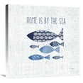 thumbnail image 1 of Global Gallery's 'Sunday on the Coast V' By Pela Stretched Canvas Wall Art, 1 of 4
