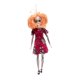 thumbnail image 3 of Adorno colgante de muñeca zombi para Halloween, espeluznante y con luz. Rosa roja, 3 of 9