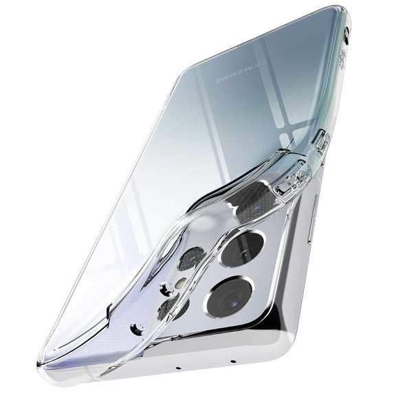 Ringke Air Case Compatible with Samsung Galaxy S21 Ultra, Lightweight & Thin Flexible TPU Scratch Resistant Cover - Clear