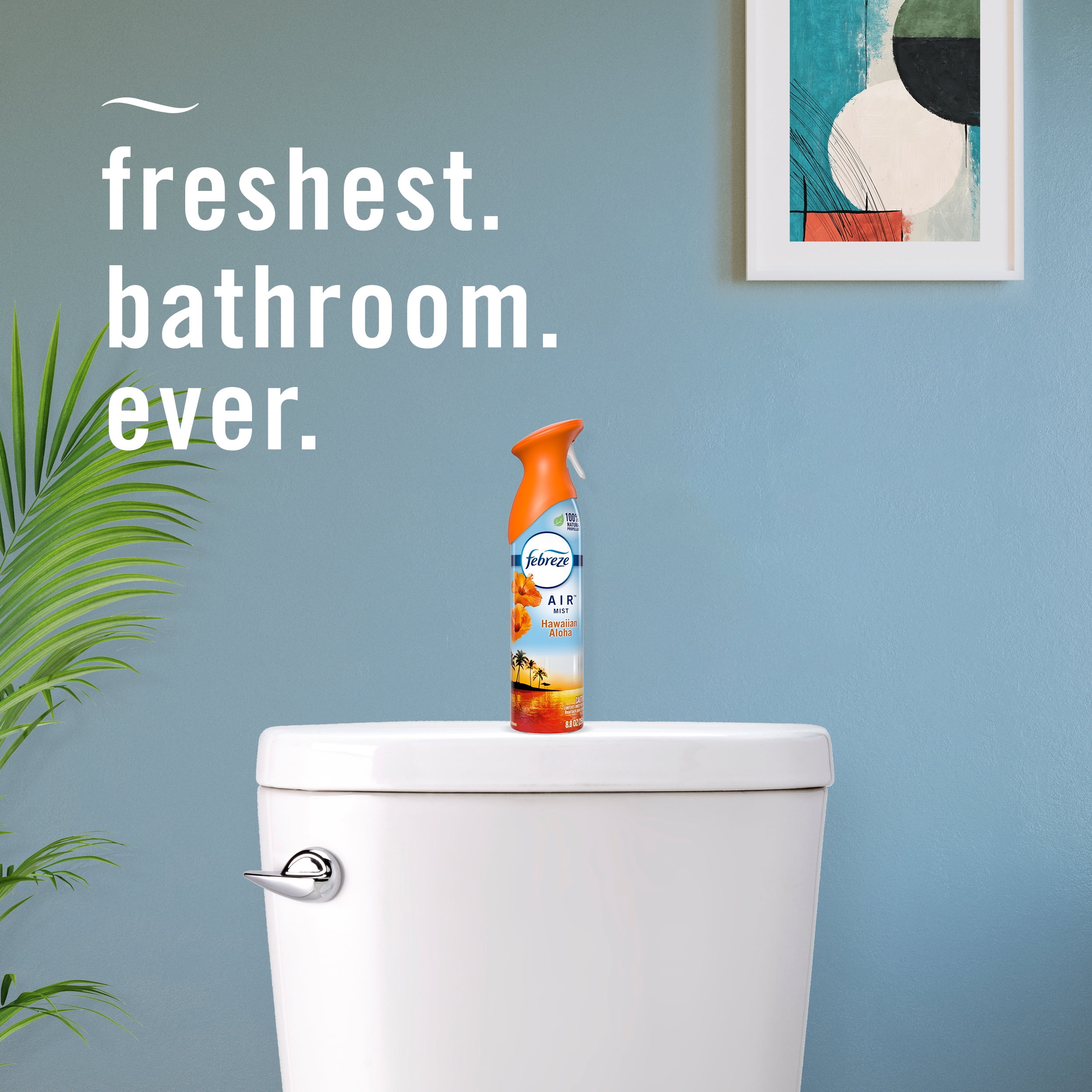 Febreze Air Freshener Spray, Odor-Fighting Room Spray, Hawaiian Aloha, 8.8oz, 2 Count