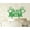 Glitter Green, variant on "Couple Wedding Cake Topper Personalized Shiny Black Cake Topper Color Option Available 5""-7"" Inches Wide"