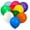 Assorted Multicolor, variant on Orange Balloons 100 Pack, 12 Inch Red Latex Balloons (with Ribbon), Orange Balloons Pack For Birthdays, Halloween, Weddings, Baby Showers, Holidays