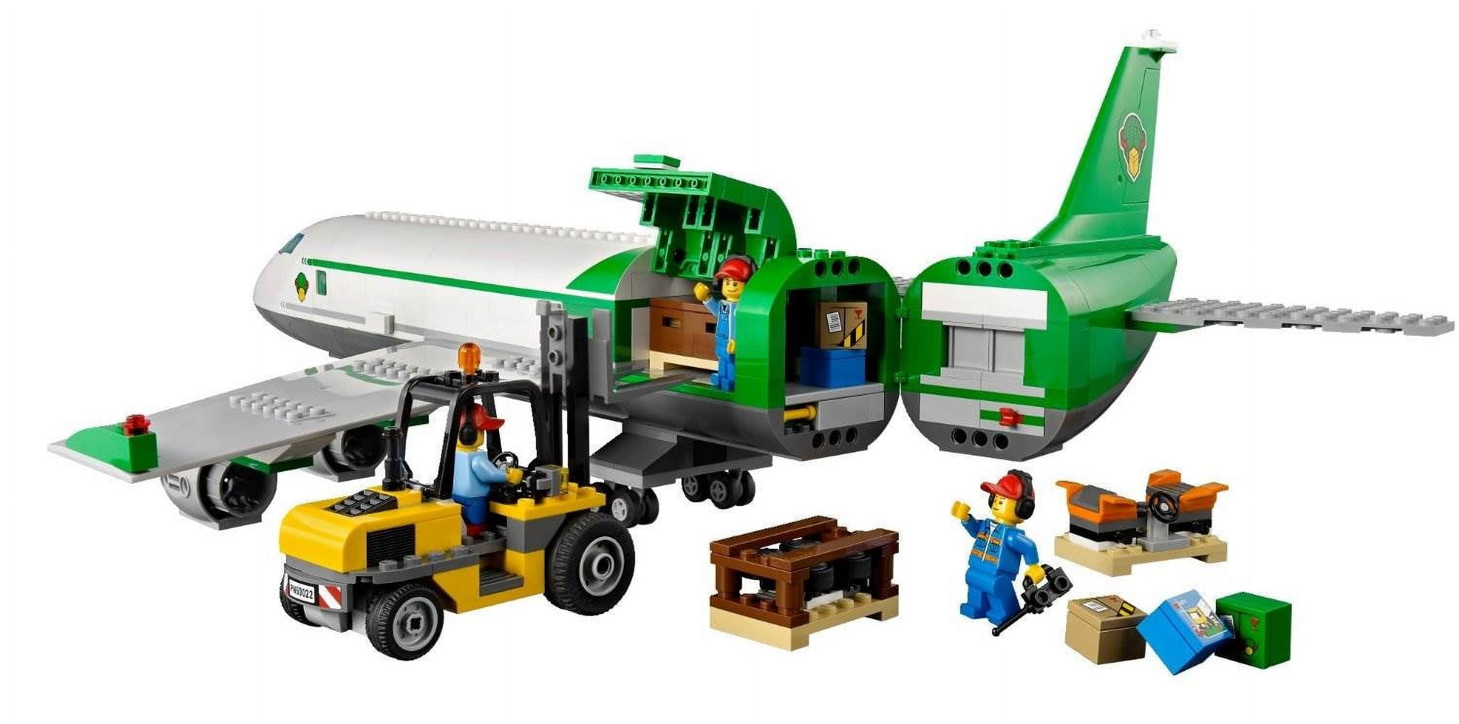 LEGO CITY Cargo Terminal with 5 Minifigures Forklift Tower 60022 Walmart