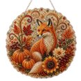 thumbnail image 5 of Fllostpr Diamond Art Kit for Adults 10 Inch, DIY Fox Full Drill Art Diamond Dots Crafts Kit, Thanksgiving Decorations & Home Wall Decor Gift, 5 of 5
