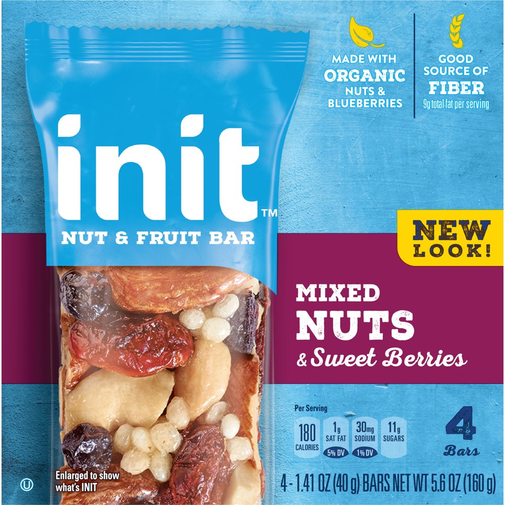 Init Bars Mixed Nuts Sweet Berries Nut & Fruit Bar 41.41 oz. Bars