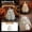 B, variant on Halloween Wizard Ghost Candles, Amber Scented Cute Spooky Decor, 3 Inch Handmade Shaped Wax with Cotton Wick, Clean Burning Home Party Favors & Fall Table Centerpiece Gift