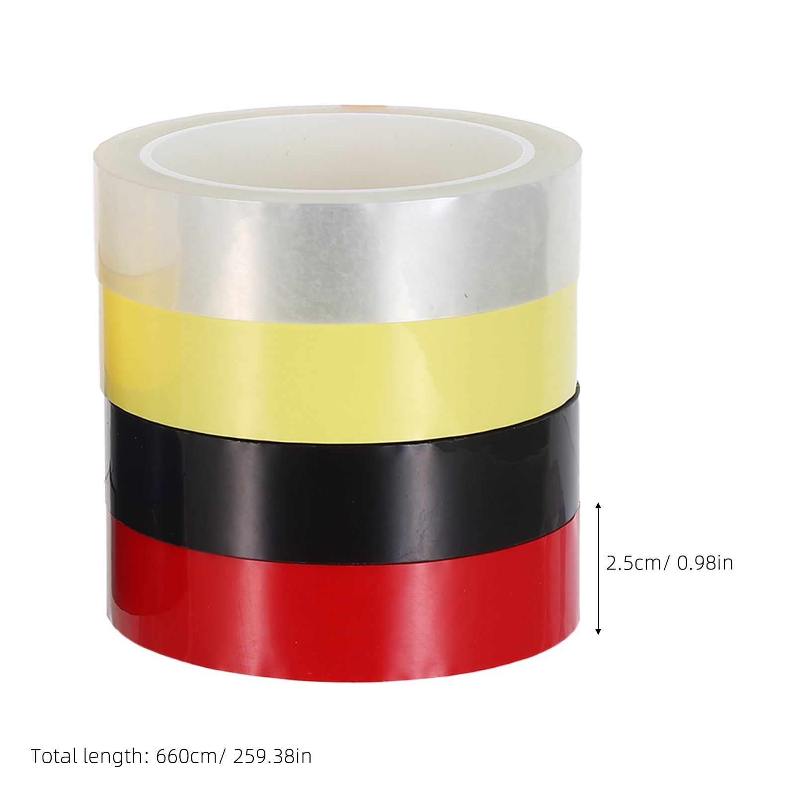 Mobestech 8Pcs Writable Crafting Tape Rolls with Vivid Colors for School Supply and Laboratory Labeling