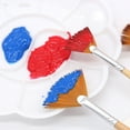 thumbnail image 2 of Miangastore Fan Brushes Wood Material Portable For Girls Diy Craft Projects 1Set 8.9X2.1X0.37In, 2 of 9