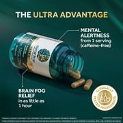 Neuriva Ultra Brain Supplements for Memory and Focus, Phosphatidylserine, Folic Acid, Vitamin B12 & Vitamin B6, 60 Count Capsules
