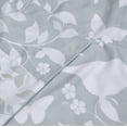 thumbnail image 3 of Home Soft Things Printed Microfiber Birdsong Valance 2 Piece Set - Grey - 60" x 18", 3 of 5