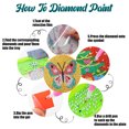 thumbnail image 2 of Cuadros Decorativos Juego de posavasos de bricolaje Mariposa 6pcs Pinturas de diamantes Posavasos Kit Proud Rainbow Logo DQrwqpou  embutido en tela, 2 of 4