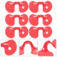 thumbnail image 4 of 150 Uds gafas de gallina gallo Anti mirones de lucha anteojeras de aves de corral gafas de plástico para pollo, 4 of 5