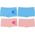 thumbnail image 6 of ToBeInStyle Girls' Pack of 6 Comfortable Seamless Stretch Boyshorts Underwear - Love You Rabbit - Medium, 6 of 7