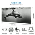 thumbnail image 5 of WISHTIME Gaming Mouse Pad Large Desk Mat with Non-Slip Rubber Base and Stitched Edges,Keyboard Mouse Mat Desk Pad for Work,Game,Office,Home，Shark 2, 5 of 8