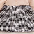 thumbnail image 4 of HUITKMM Girls Dresses Toddler Girls Winter Long Sleeve Bowknot Plaid Ruffle Dress Dress, 4 of 6