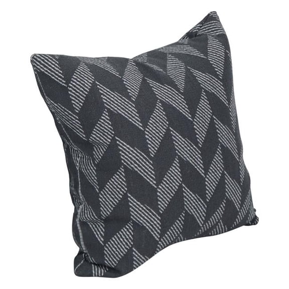 Blazing Needles 9910-S1-ID-097 17 in. Jacquard Throw Pillows with Inserts, Gannawls Paveme