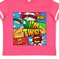 thumbnail image 4 of Inktastic I'm Two Comic Book Boys or Girls Toddler T-Shirt, 4 of 5
