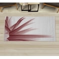 thumbnail image 1 of Flower Decorative Rug, Ombre Color Change Style Leaves Water Colored Print Calming Details Image, Quality Carpet for Bedroom Dorm and Living Room, 6 Sizes, Dried Rose, by Ambesonne, 1 of 1