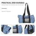 thumbnail image 3 of Phenofice Sling Carrier For Cats Pet Handbag Polyester Blue 1Set, 3 of 5