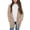 Khaki, variant on GiLiling Girls Cardigan Open Front Popcorn Knit Long Sleeve Sweaters Coat Fuzzy Knit Outwear with Pockets Warm Winter Cardigans (Purple, 5-6 Years)