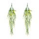 thumbnail image 2 of Juego de flores colgantes artificiales con lirios de plástico coloridos para bodas, eventos y decoración del hogar, incluye 2 piezas., 2 of 6
