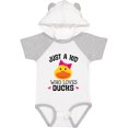 thumbnail image 3 of Inktastic Duck Lover Cute Girls Girls Baby Bodysuit, 3 of 5
