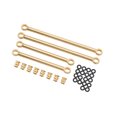 thumbnail image 4 of RC Car Pull Rod Set, Wear  RC Front Rear Pull Rod Copper Bend   for RC Crawlers, 4 of 8
