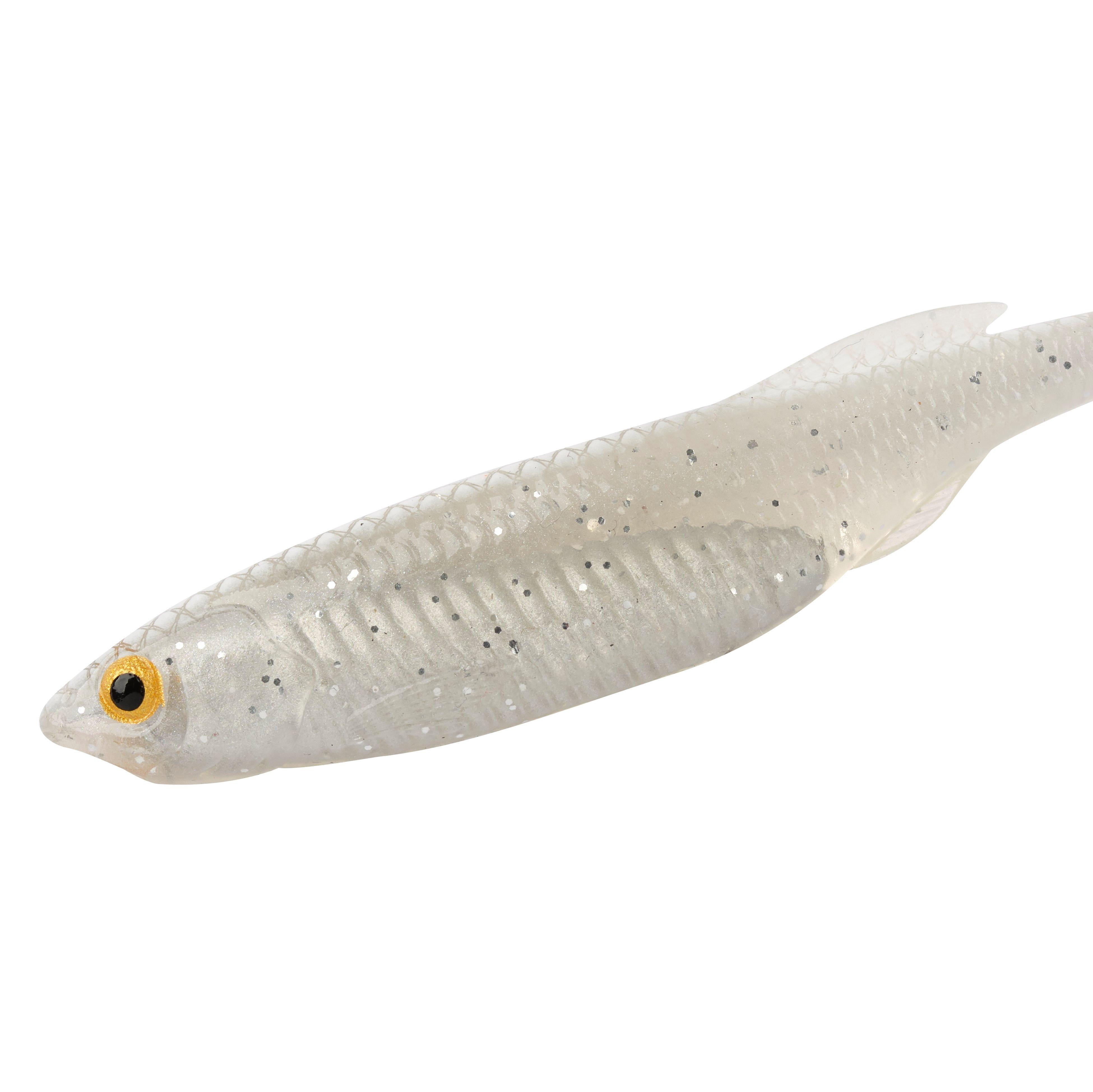 Berkley PowerBait® Drip Minnow, 4 in, White Shiner (5-Count)