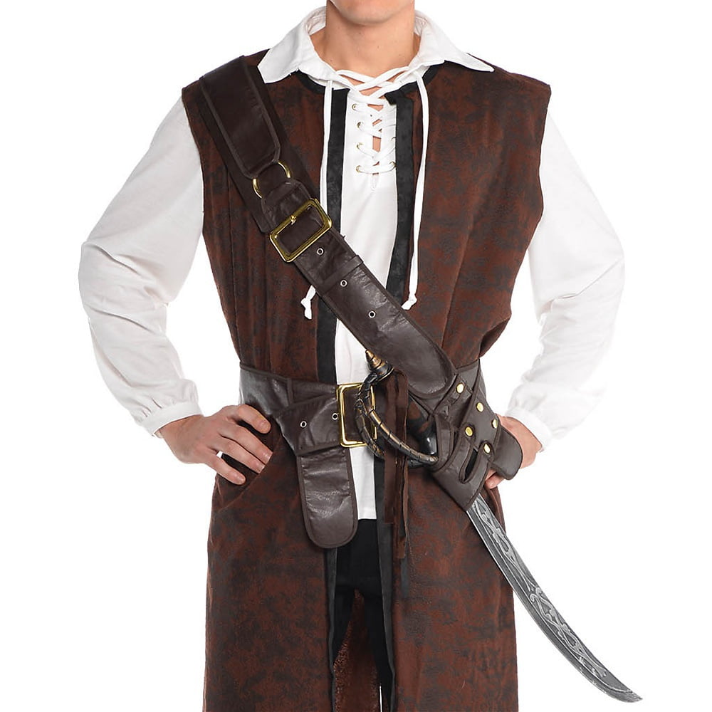 Amscan Pirate Bandolier Belt Adult Costume Accessory Standard