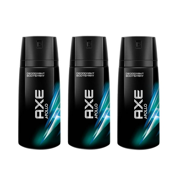 AXE BODY SPRAY DEODORANT APOLLO 150 ML (Pack of 3)