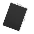 thumbnail image 2 of Raindrops 3Pcs Precision Cut Black Aluminum Engraving Plates for Durable Custom Signs, 2 of 7