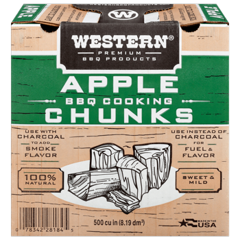 Western 500 CU IN Apple Chunk Box CS