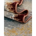 thumbnail image 4 of Unique Loom Kamala Washable Collection Area Rug - Tiles (5' 3" x 8' Rectangle Multi/Beige), 4 of 7