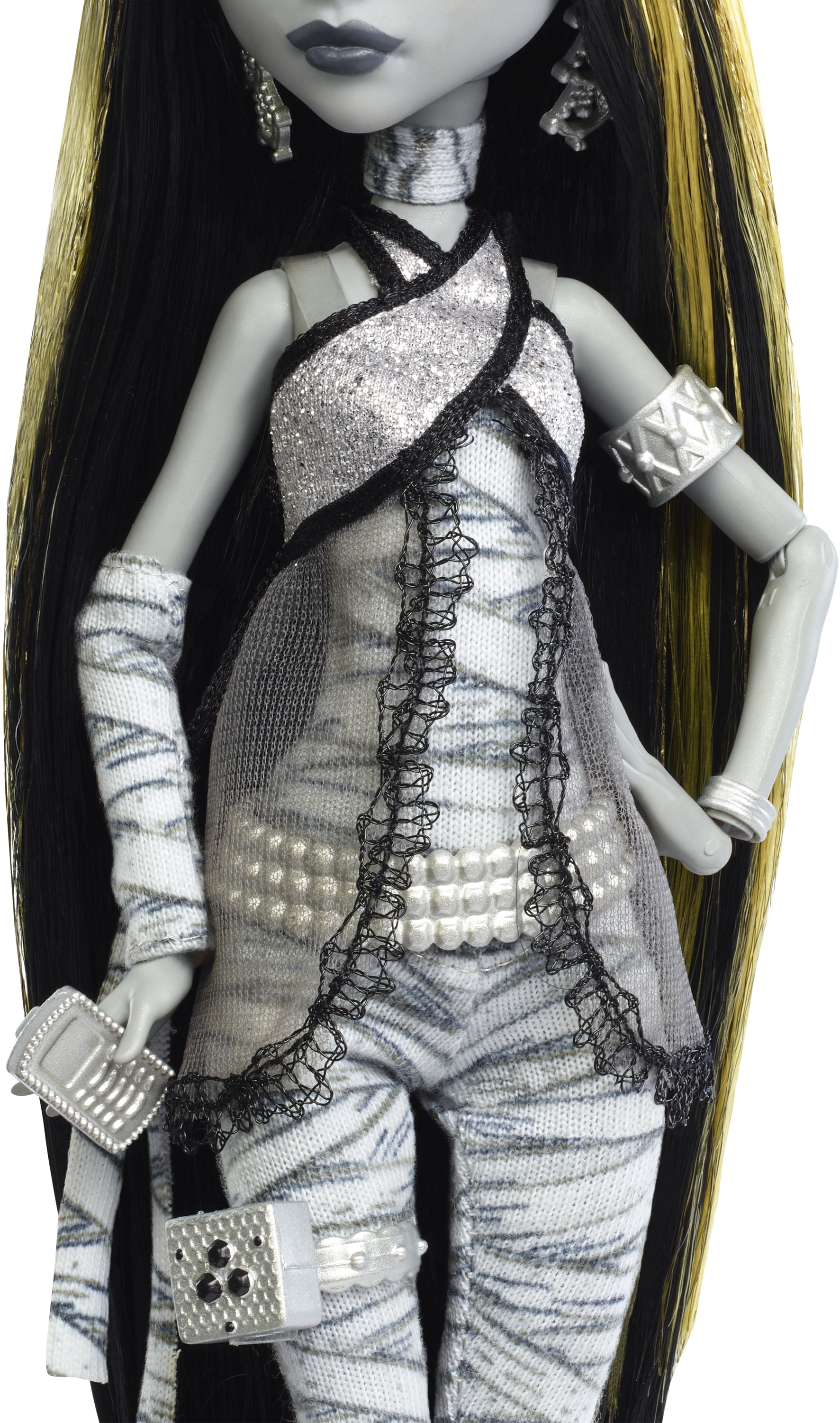 Monster High Reel Drama Cleo De Nile Black and White Reproduction Collector Doll with Poster