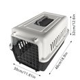 thumbnail image 1 of Cat Aviation Pet Transportation Dog Cat Cage Portable Hand Held Cat Bag For Going Out, 1 of 5