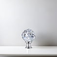 thumbnail image 2 of Phenofice 2Pcs Lamp Finial for Lamp Shade Transparent Metal Decor Knobs for Living Room, 2 of 6