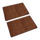 thumbnail image 1 of Baño Alfombras 60x90cm, 2uds Adoquín Baño Alfombras Puerta Alfombras Memoria Espuma Baño Alfombra Antideslizante Absorbente Baño Alfombra para Baño Piso Bañera-Marrón Unique Bargains Alfombras de baño, 1 of 5