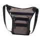 thumbnail image 4 of Mochila cruzada de tela Oxford con correa para la pierna para hombres y mujeres Caqui, 4 of 9