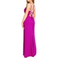 thumbnail image 2 of Jump Apparel Womens Juniors Crepe Maxi Evening Dress, 2 of 2