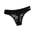 thumbnail image 2 of MEICHEN Solid Lace Seamless Underwear Panties for Women Fashion Low Waist Sexy Lingerie Briefs Women's Thong, 2 of 4