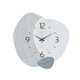 thumbnail image 4 of Reloj de pared nórdico con dibujos animados para decoración de habitaciones, creativo, sin tictac, para niños. azul, 4 of 9