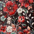 thumbnail image 2 of St. Jean, Nora 12x12 Black Ornate Wood Framed with Double Matting Museum Art Print Titled - Spring Cosmos, 2 of 4