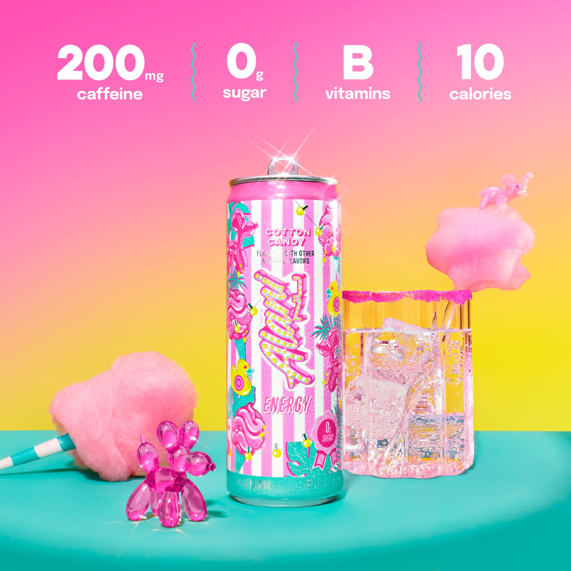 Alani Nu, Cotton Candy, 12 fl oz, Single Can