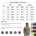 thumbnail image 2 of Men's UPF 50+ Sun Protection Lightweight Hoodie Shirts Long Sleeve Fishing Shirt Hiking Swim Dark Blue M, 2 of 4