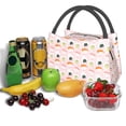 thumbnail image 3 of Disketp Cute Sushi (2) Bolsa Térmica Estampada, Bolsa Térmica Aislante para Almuerzo, Playa y Campamento, 3 of 6