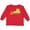 Red, variant on Inktastic Bulldozer Construction Truck Boys or Girls Long Sleeve Toddler T-Shirt