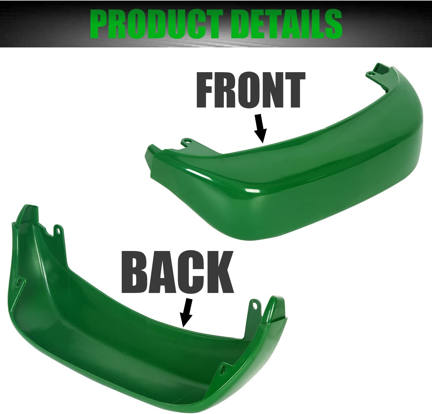 Front Bumper Replaces For M140670 Fits John Deere GT225 GT235 GT235E GT245 GX255