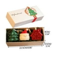 thumbnail image 3 of DAMAI Cute Christmas Scented Candle Gift Set, 3 of 9