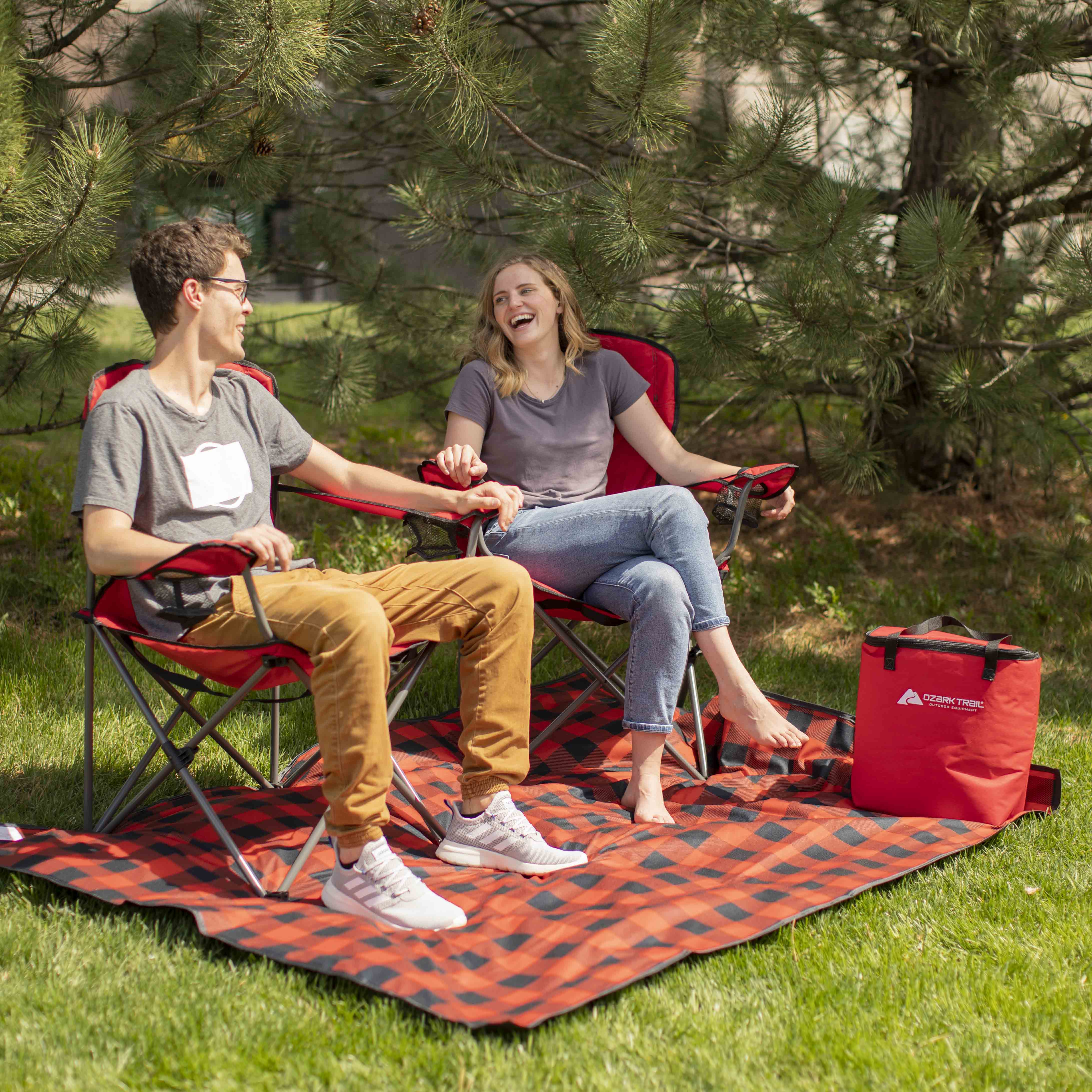 Ozark Trail Mini Tailgate Combo with Footprint, Cooler, and Chairs - image 5 of 5