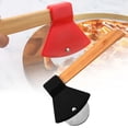 thumbnail image 3 of Stainless Steel Pizza Cutter Round Axe Pizza Cutter Pizza Cutter Wheel With Cover Handheld Food Slicer For Home Restaurant Round Axe Pizza Cutter Pizza Cutter, 3 of 7